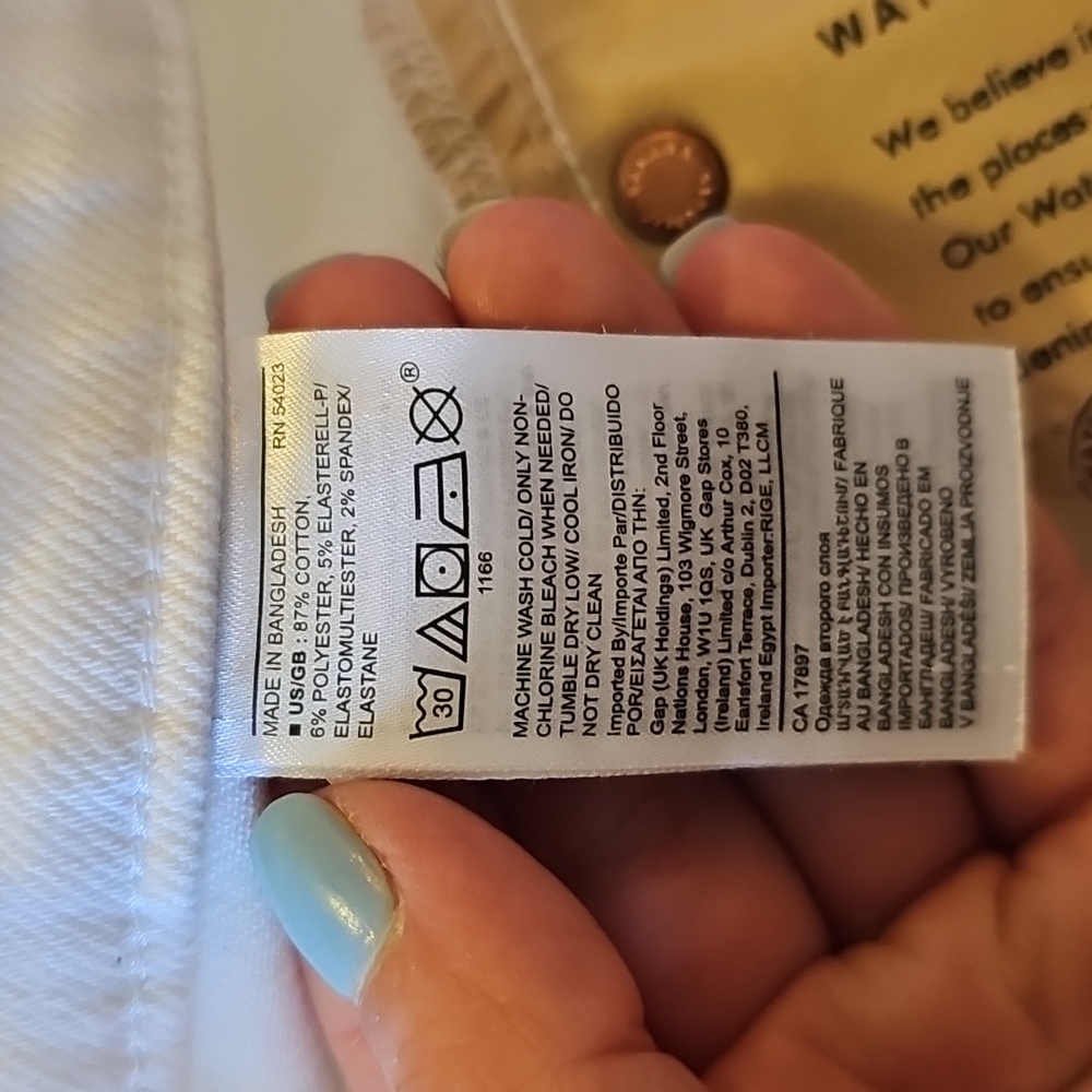 Banana Republic White High-Waisted Jeans - Picture 7 of 11